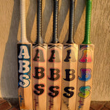 ABS Reserve Edition Cricket Bat – Hand-Crafted English Willow | Vibrant Colors